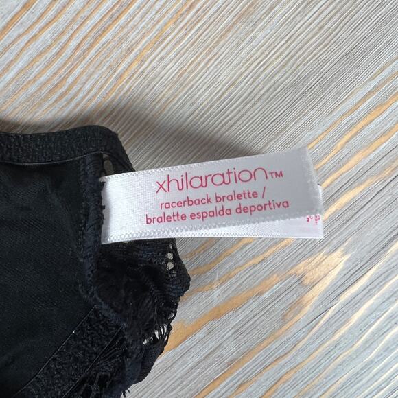 Xhilaration Black Push-Up Racerback Lace Bralette - Size Small - NWT - Picture 4 of 7